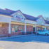 Image of the front side of the Pleasant Valley Shopping Center