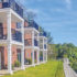 Image of apartment balconies at 101 Haviland Road in Highland, NY.